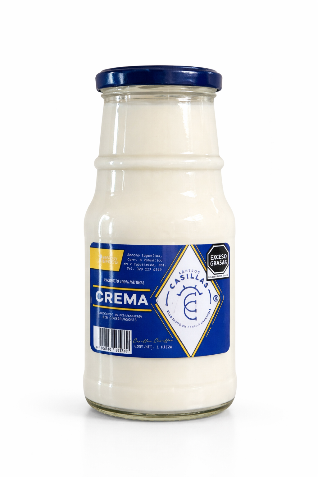 Crema Natural Casillas